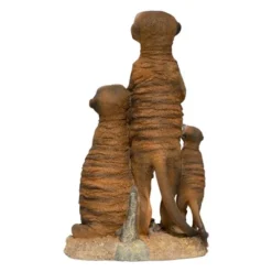 Design Toscano The Meerkat Family Sculpture - Multicolored -Design Toscano GUEST 4cd4b53e 0c6e 44c5 96e7 93b07ec713f4