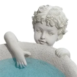 Design Toscano Summer's Splash Sculptural Birdbath