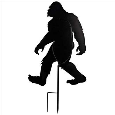 Design Toscano Bigfoot Spotted Metal Silhouette Yeti Garden Stake 6 Design Toscano Bigfoot Spotted Metal Silhouette Yeti Garden Stake - Image 4