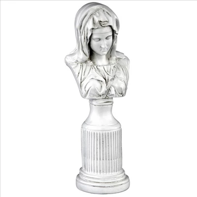 Design Toscano Madonna Della Pieta Bust Statue 4 Design Toscano Madonna Della Pieta Bust Statue - Image 2