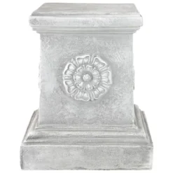 Design Toscano English Rosette Garden Sculptural Plinth: Large 11 Design Toscano English Rosette Garden Sculptural Plinth: Large -Design Toscano GUEST 53fd23ec 591a 4e1f ace3 3c0edf2e2fde