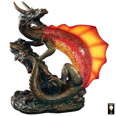 Design Toscano Viper The Serpent Dragon Illuminated Mosaic Glass Sculpture 3 Design Toscano Viper The Serpent Dragon Illuminated Mosaic Glass Sculpture
