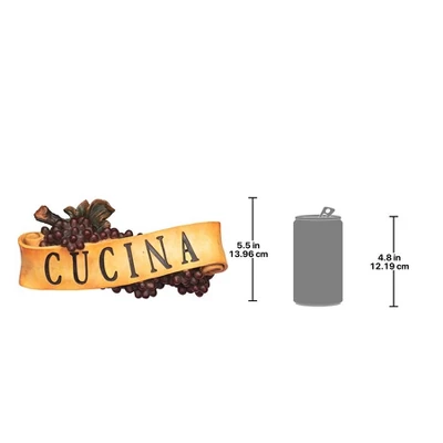 Design Toscano Abbondanza: Cucina Sculptural Wall Plaque 8 Design Toscano Abbondanza: Cucina Sculptural Wall Plaque - Image 6