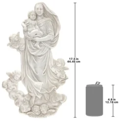 Design Toscano Raphael's Sistine Madonna Marble Resin Wall Sculpture 14 Design Toscano Raphael's Sistine Madonna Marble Resin Wall Sculpture -Design Toscano GUEST 560c468d 6a57 4abb a235 3860a42b04e3