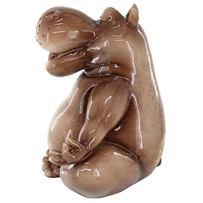 Design Toscano A Ton Of Zen Yoga Hippo Garden Statue 5 Design Toscano A Ton Of Zen Yoga Hippo Garden Statue - Image 3