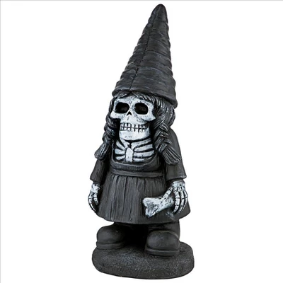 Design Toscano Midnight The Goth Zombie Mistress Garden Gnome Statue 5 Design Toscano Midnight The Goth Zombie Mistress Garden Gnome Statue - Image 3