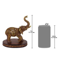 Design Toscano Jali Elephant Sculpture (Small) -Design Toscano GUEST 57e9b467 8e93 46e9 be15 21f6b571f2e5