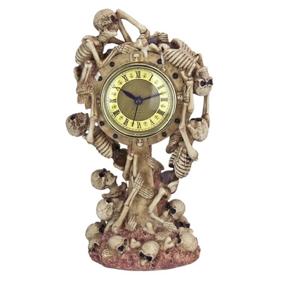 Design Toscano Skeleton Crew Sculptural Mantel Clock 4 Design Toscano Skeleton Crew Sculptural Mantel Clock - Image 2