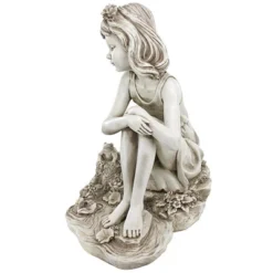 Design Toscano Pausing By The Pond Little Girl Garden Statue -Design Toscano GUEST 5cba1256 5b2c 4da9 aadc bcb8a51e9009