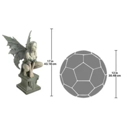 Design Toscano Celtic Inspired Fairy's Perilous Perch Garden Statue: Large 9 Design Toscano Celtic Inspired Fairy's Perilous Perch Garden Statue: Large -Design Toscano GUEST 5cc0da55 a470 4220 a7b3 f0df2deecf04