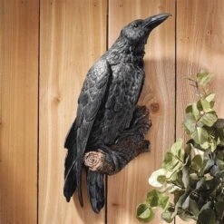 Design Toscano The Raven's Perch Wall Sculpture: Set Of Two 13 Design Toscano The Raven's Perch Wall Sculpture: Set Of Two -Design Toscano GUEST 5deb3d4b 9f8a 4753 890b 504e365f78cb