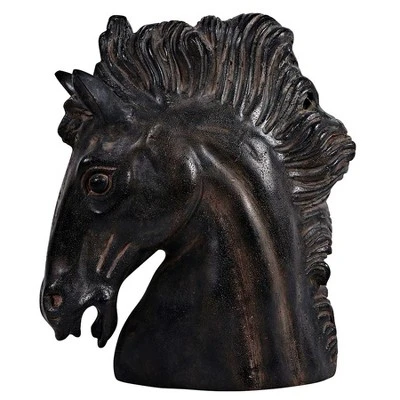Design Toscano Magnificent Stallion Equestrian Horse Head Bust Statue 7 Design Toscano Magnificent Stallion Equestrian Horse Head Bust Statue - Image 5