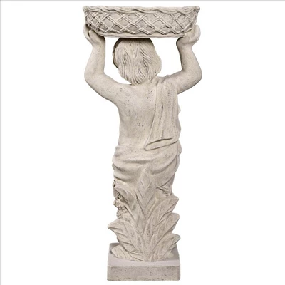 Design Toscano Young Bacchus With Basket Planter Garden Statue: Bacchus Left 7 Design Toscano Young Bacchus With Basket Planter Garden Statue: Bacchus Left - Image 5