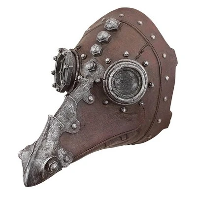 Design Toscano Doctor Of Death Steampunk Plague Sculptural Mask: Set Of Two 6 Design Toscano Doctor Of Death Steampunk Plague Sculptural Mask: Set Of Two - Image 4