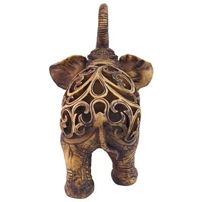 Design Toscano Jali Elephant Sculpture (Large) 5 Design Toscano Jali Elephant Sculpture (Large) - Image 3