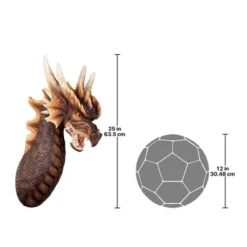 Design Toscano The Ruthless Knavesmire Dragon Trophy Wall Sculpture By Artist Liam Manchester -Design Toscano GUEST 64099f71 9d92 4b28 ba2e f6e50ccd663c