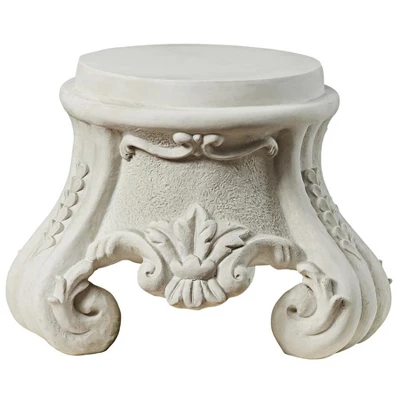 Design Toscano Rococo Sculptural Plinth 3 Design Toscano Rococo Sculptural Plinth