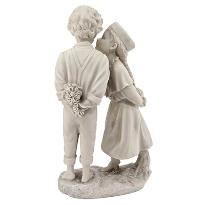 Design Toscano Love's First Kiss Children Garden Statue 4 Design Toscano Love's First Kiss Children Garden Statue - Image 2
