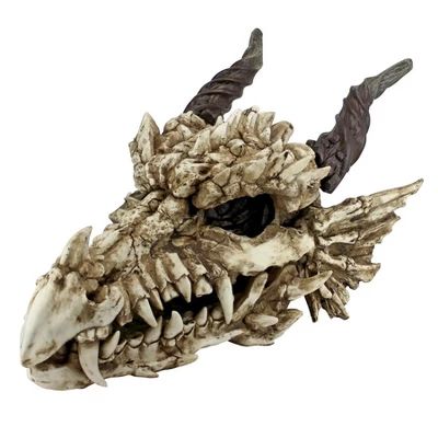 Design Toscano Stoker's Moors Dragon Skull Sculpture: Large 5 Design Toscano Stoker's Moors Dragon Skull Sculpture: Large - Image 3