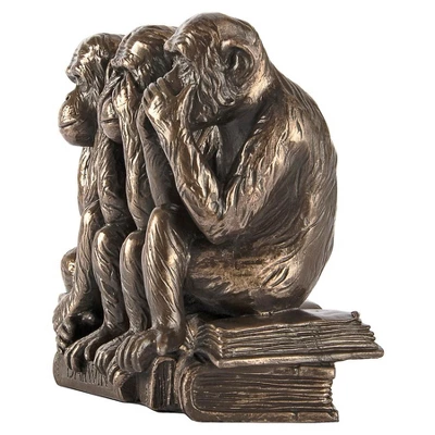Design Toscano The Hear-No, See-No, Speak-No Evil Monkeys Statue 4 Design Toscano The Hear-No, See-No, Speak-No Evil Monkeys Statue - Image 2