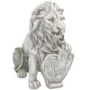 Design Toscano Roaring Beasts Of Castello Di Rocca Lion Sentinel Statue: Left Paw Up -Design Toscano GUEST 69c3c2e3 2e88 4926 865f 1b285d9c3b4a
