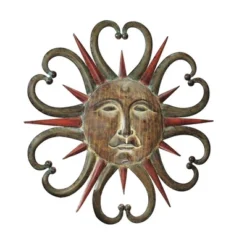 Design Toscano Dance Of The Sun Metal Wall Sculpture