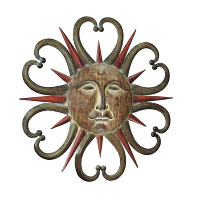 Design Toscano Dance Of The Sun Metal Wall Sculpture 3 Design Toscano Dance Of The Sun Metal Wall Sculpture