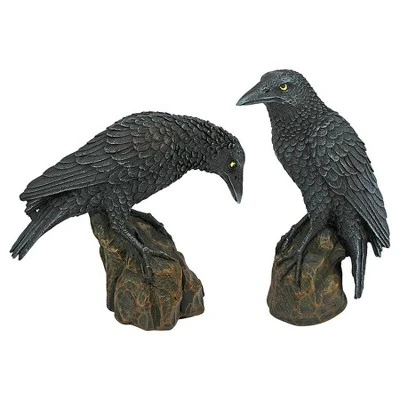 Design Toscano Mystic Night Raven Statues 7 Design Toscano Mystic Night Raven Statues - Image 5