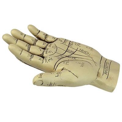 Design Toscano The Palmistry Hand Sculpture 3 Design Toscano The Palmistry Hand Sculpture