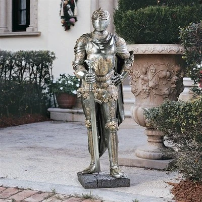 Design Toscano The King's Guard Sculptural Half-Scale Knight Replica 3 Design Toscano The King's Guard Sculptural Half-Scale Knight Replica