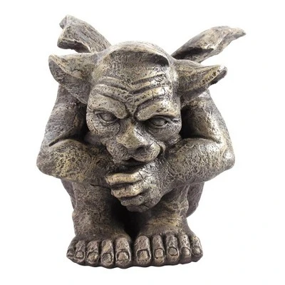Design Toscano Emmett The Gargoyle Sculpture: Set Of Two Small 4 Design Toscano Emmett The Gargoyle Sculpture: Set Of Two Small - Image 2
