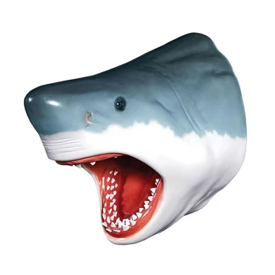 Design Toscano The Great White Shark Wall Mount Trophy Sculpture 5 Design Toscano The Great White Shark Wall Mount Trophy Sculpture - Image 3