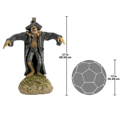 Design Toscano Harvest Of Evil Garden Scarecrow Statue 8 Design Toscano Harvest Of Evil Garden Scarecrow Statue - Image 6