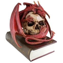 Design Toscano Blood Dragon Contemplation Sculptural Box