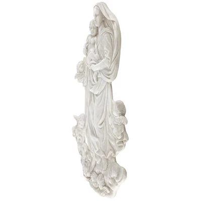 Design Toscano Raphael's Sistine Madonna Marble Resin Wall Sculpture 9 Design Toscano Raphael's Sistine Madonna Marble Resin Wall Sculpture - Image 7