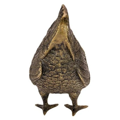 Design Toscano Barnyard Hen Solid Cast Bronze Garden Statue 4 Design Toscano Barnyard Hen Solid Cast Bronze Garden Statue - Image 2