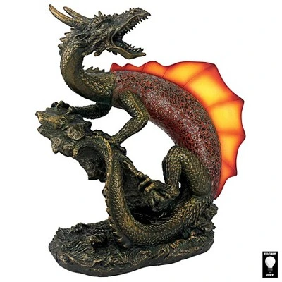 Design Toscano Viper The Serpent Dragon Illuminated Mosaic Glass Sculpture 4 Design Toscano Viper The Serpent Dragon Illuminated Mosaic Glass Sculpture - Image 2