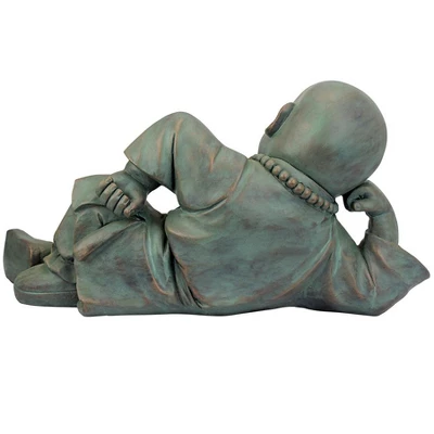 Design Toscano Resting Serene Baby Buddha Garden Statue 6 Design Toscano Resting Serene Baby Buddha Garden Statue - Image 4