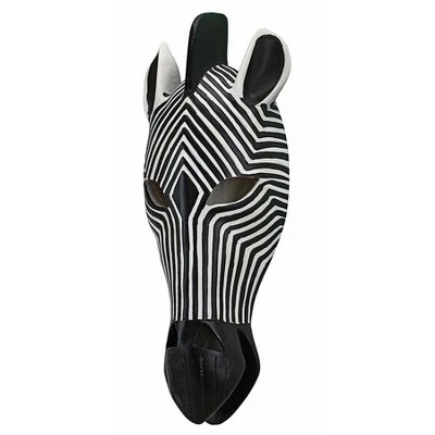 Design Toscano Zebra Mask 4 Design Toscano Zebra Mask - Image 2