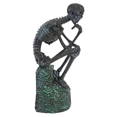 Design Toscano The Skeleton Thinker Statue 4 Design Toscano The Skeleton Thinker Statue - Image 2