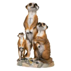 Design Toscano The Meerkat Family Sculpture - Multicolored -Design Toscano GUEST 7dc60b98 b937 457e 9a76 8c98814c9cd3
