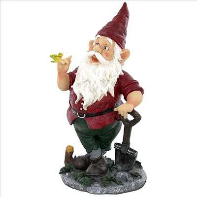 Design Toscano Birdy And Spader The Garden Gnome Statue 8 Design Toscano Birdy And Spader The Garden Gnome Statue - Image 6