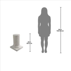 Design Toscano Roman Empire Column Garden Statuary Pedestal: Large 9 Design Toscano Roman Empire Column Garden Statuary Pedestal: Large -Design Toscano GUEST 811abcb0 5c9e 45f8 b0ce c00d231b7791
