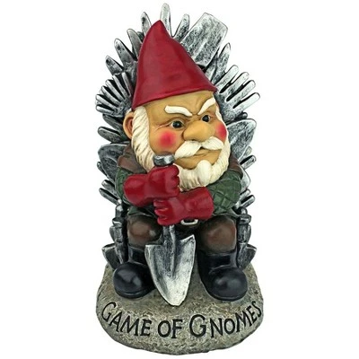 Design Toscano Game Of Gnomes Garden Gnome Statue 3 Design Toscano Game Of Gnomes Garden Gnome Statue