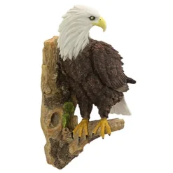 Design Toscano American Bald Eagle Bird Of Prey Wall Sculpture - Multicolored -Design Toscano GUEST 82bd0687 4de3 4794 bcbc e13e4c4e9b35