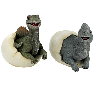Design Toscano Prehistoric Dinosaur Egg Hatchling Garden Statues 8 Design Toscano Prehistoric Dinosaur Egg Hatchling Garden Statues - Image 6