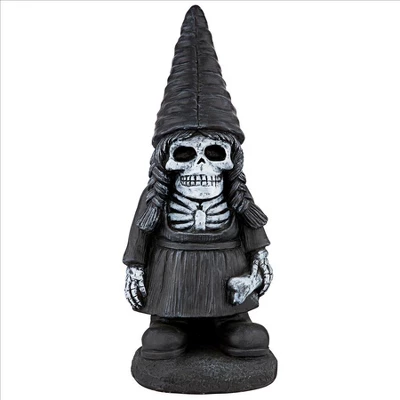 Design Toscano Midnight The Goth Zombie Mistress Garden Gnome Statue 4 Design Toscano Midnight The Goth Zombie Mistress Garden Gnome Statue - Image 2