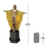Design Toscano Majestic Maiden Art Deco Illuminated Sculpture -Design Toscano GUEST 86d6e861 eb4c 492f 89f8 96520dee6061