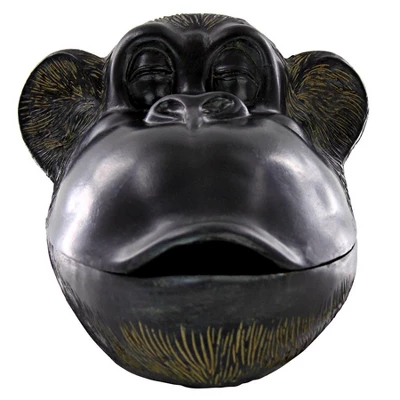 Design Toscano Monkey Trove Sculptural Trinket Box 5 Design Toscano Monkey Trove Sculptural Trinket Box - Image 3