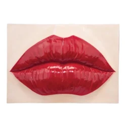 Design Toscano Pop Art Lips Wall Sculpture